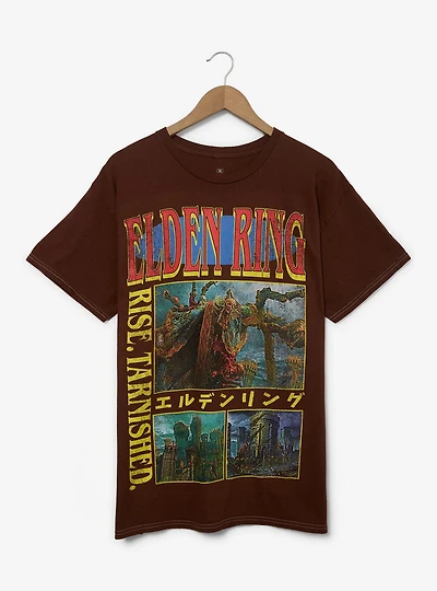Elden Ring Multi-Portrait Poster T-Shirt - BoxLunch Exclusive