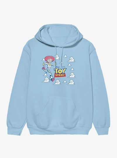 Disney Pixar Toy Story Running Jessie Cloud Logo Hoodie