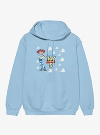 Disney Pixar Toy Story 5 Logo The Clouds Jessie Hoodie