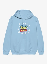Disney Pixar Toy Story Classic Logo The Clouds Hoodie