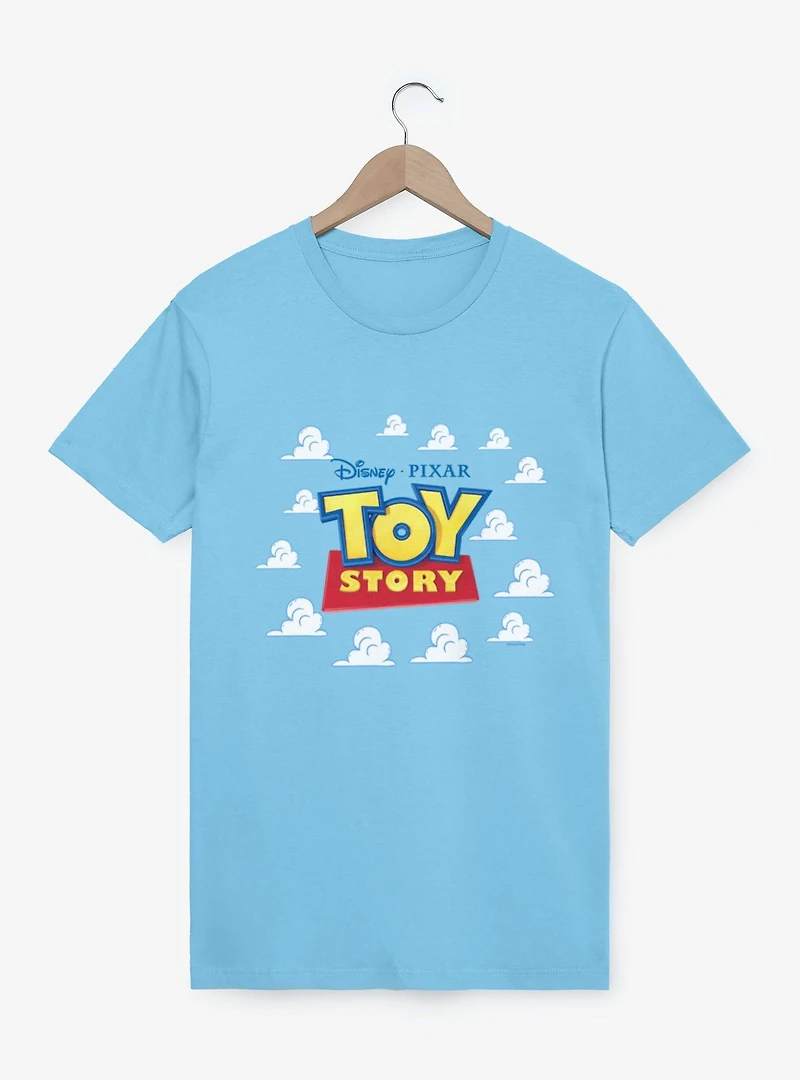 Disney Pixar Toy Story Classic Logo The Clouds T-Shirt