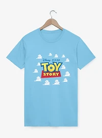 Disney Pixar Toy Story Classic Logo The Clouds T-Shirt