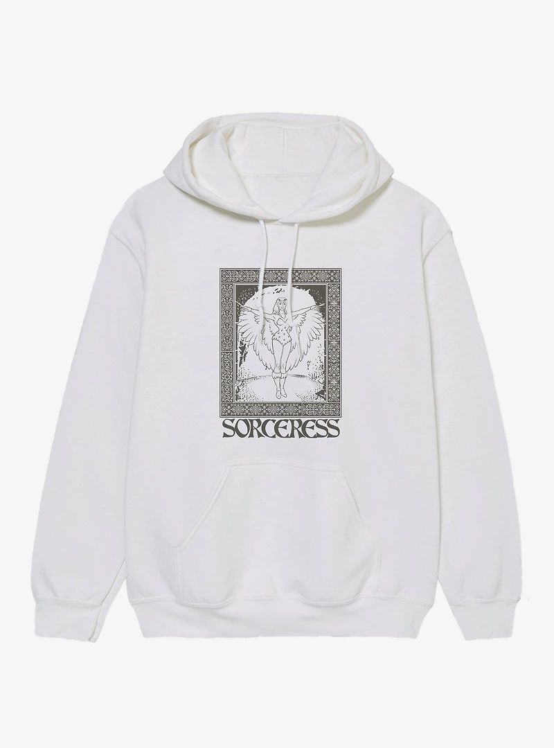 Masters Of The Universe Sorceress Black And White Hoodie