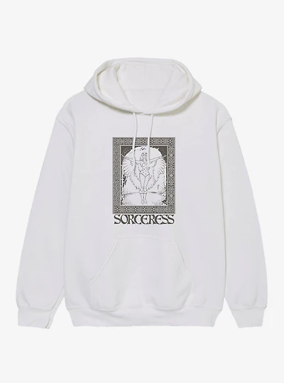 Masters Of The Universe Sorceress Black And White Hoodie
