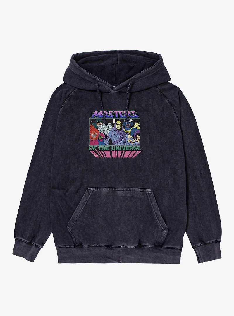 Masters Of The Universe Bad Guy Window Groupshot Mineral Wash Hoodie