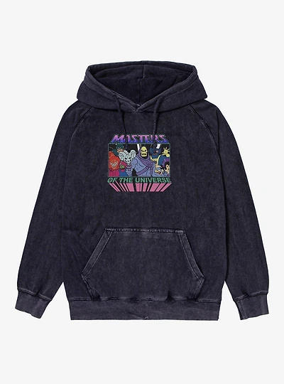 Masters Of The Universe Bad Guy Window Groupshot Mineral Wash Hoodie