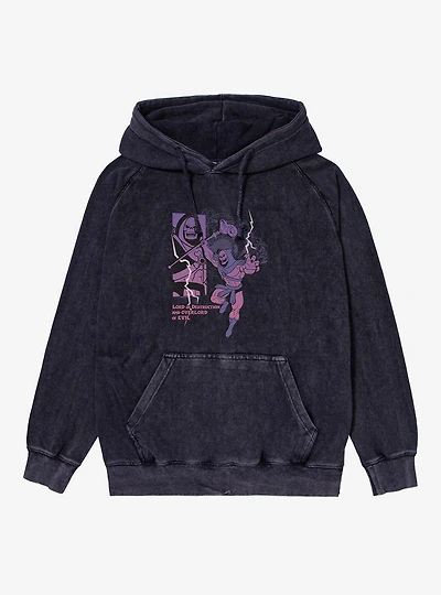Masters Of The Universe Lord Destruction Evil Leap Mineral Wash Hoodie
