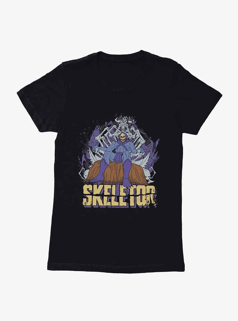 Masters Of The Universe Skeletor Throne Bones Womens T-Shirt