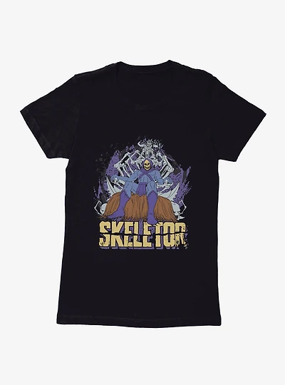 Masters Of The Universe Skeletor Throne Bones Womens T-Shirt