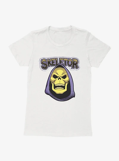Masters Of The Universe Skeletor Big Face Womens T-Shirt