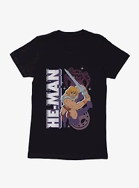 Masters Of The Universe He-Man Lunge Attack Womens T-Shirt