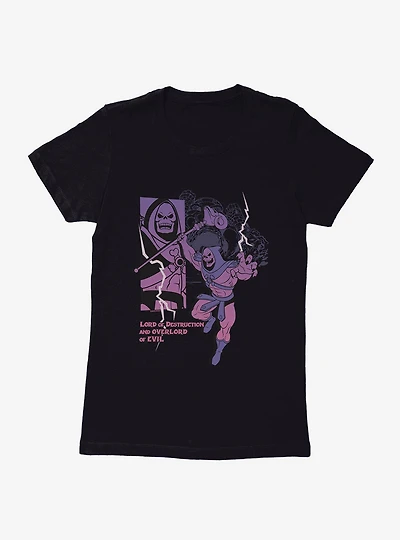 Masters Of The Universe Lord Destruction Evil Leap Womens T-Shirt