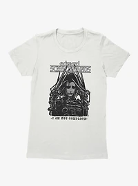 Edward Scissorhands I Am Not Complete Womens T-Shirt