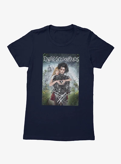 Edward Scissorhands Movie Poster Womens T-Shirt