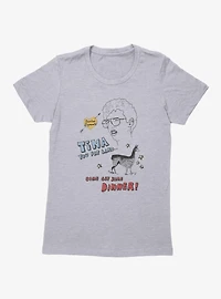 Napoleon Dynamite Tina Fat Lard Dinner Sketch Womens T-Shirt