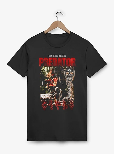 Predator Soon The Hunt Will Begin Target Scan T-Shirt