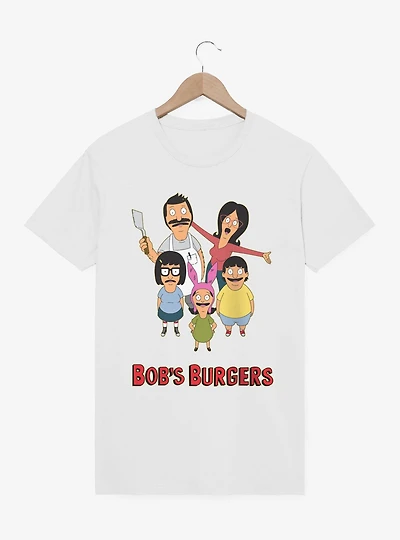Bob's Burgers Family Photo Looking Up T-Shirt