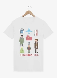 Home Alone Pixel Characters T-Shirt