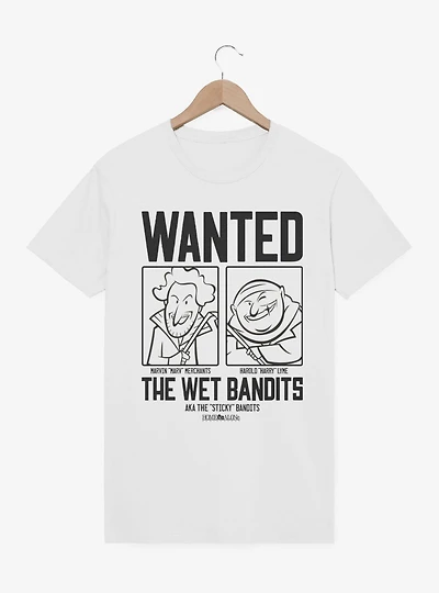 Home Alone Wanted Wet Bandits Cartoons T-Shirt