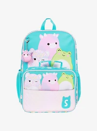 Squishmallows 3D Charm Backpack with Detachable Lunch Box