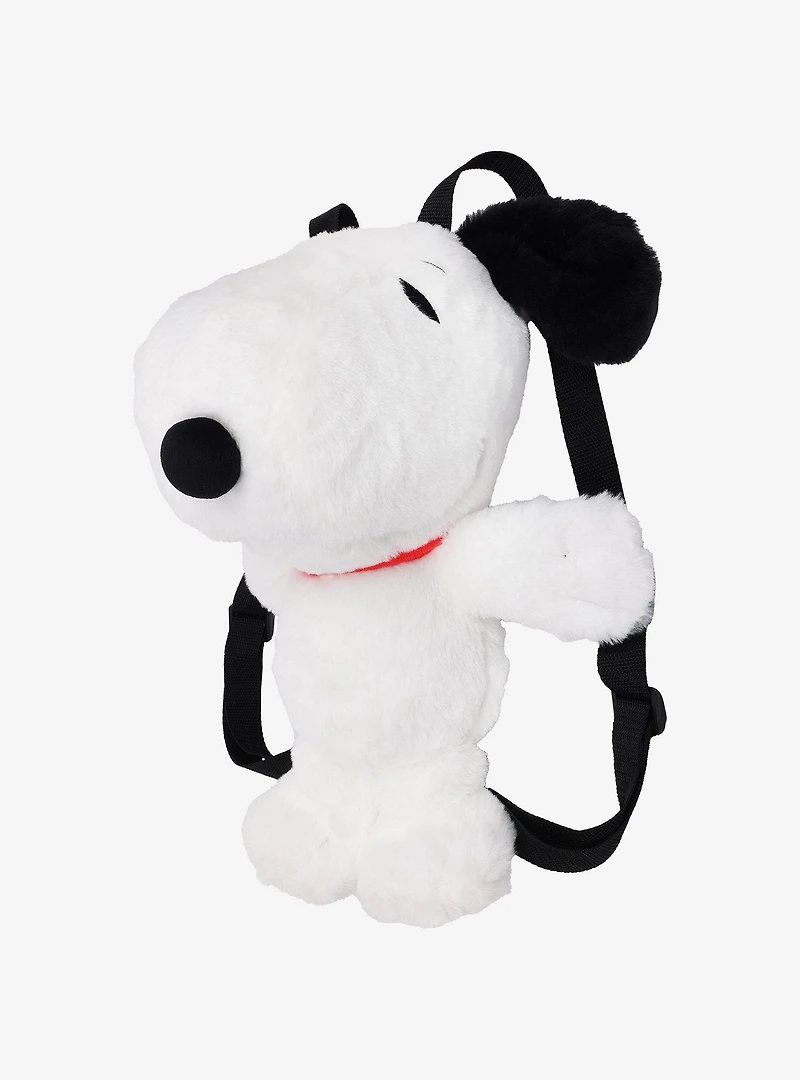Peanuts Snoopy Red Collar 14" Plush Backpack