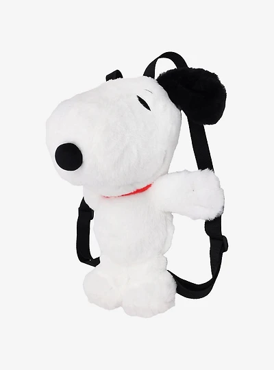 Peanuts Snoopy Red Collar 14" Plush Backpack