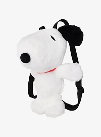 Peanuts Snoopy Red Collar 14" Plush Backpack