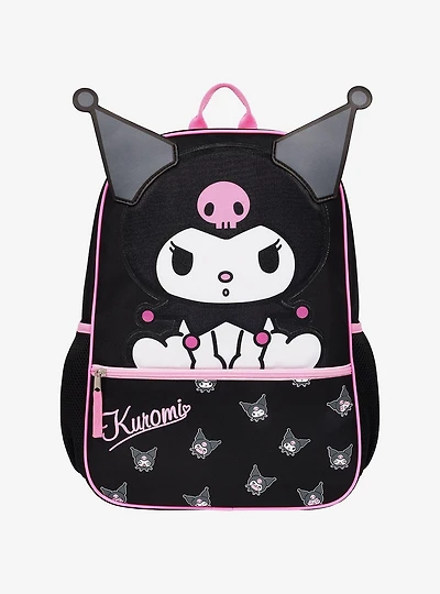 Kuromi Kids Backpack with 3D Ears