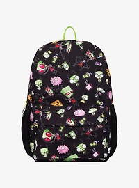 Nickelodeon Invader Zim All-Over Print Full-Size Classic Backpack