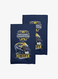 NCAA 2023 FBC Rally Home Michigan 2Pk Fan Towel
