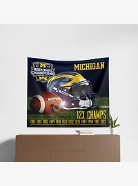NCAA 2023 FBC Training Michigan Wall Hanging