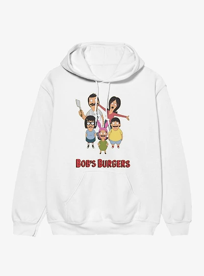 Bob's Burgers Family Photo Looking Up Hoodie
