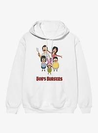 Bob's Burgers Family Photo Looking Up Hoodie