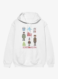Home Alone Pixel Characters Hoodie