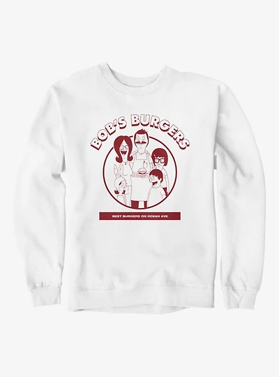 Bob's Burgers Best On Ocean Ave Sweatshirt
