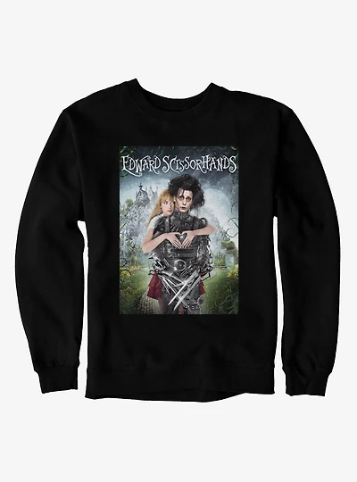 Edward Scissorhands Movie Poster Sweatshirt