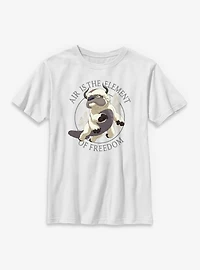 Avatar: The Last Airbender Avatar Appa Focus Air Freedom Youth T-Shirt