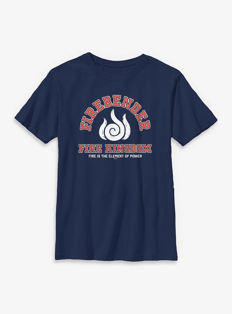 Avatar: The Last Airbender Avatar Fire Bendiate Youth T-Shirt