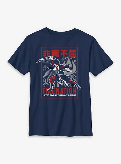 Avatar: The Last Airbender Avatar Zuko Fight Youth T-Shirt