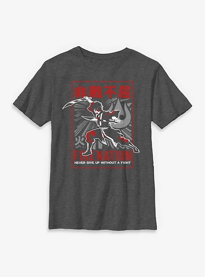 Avatar: The Last Airbender Avatar Zuko Fight Youth T-Shirt