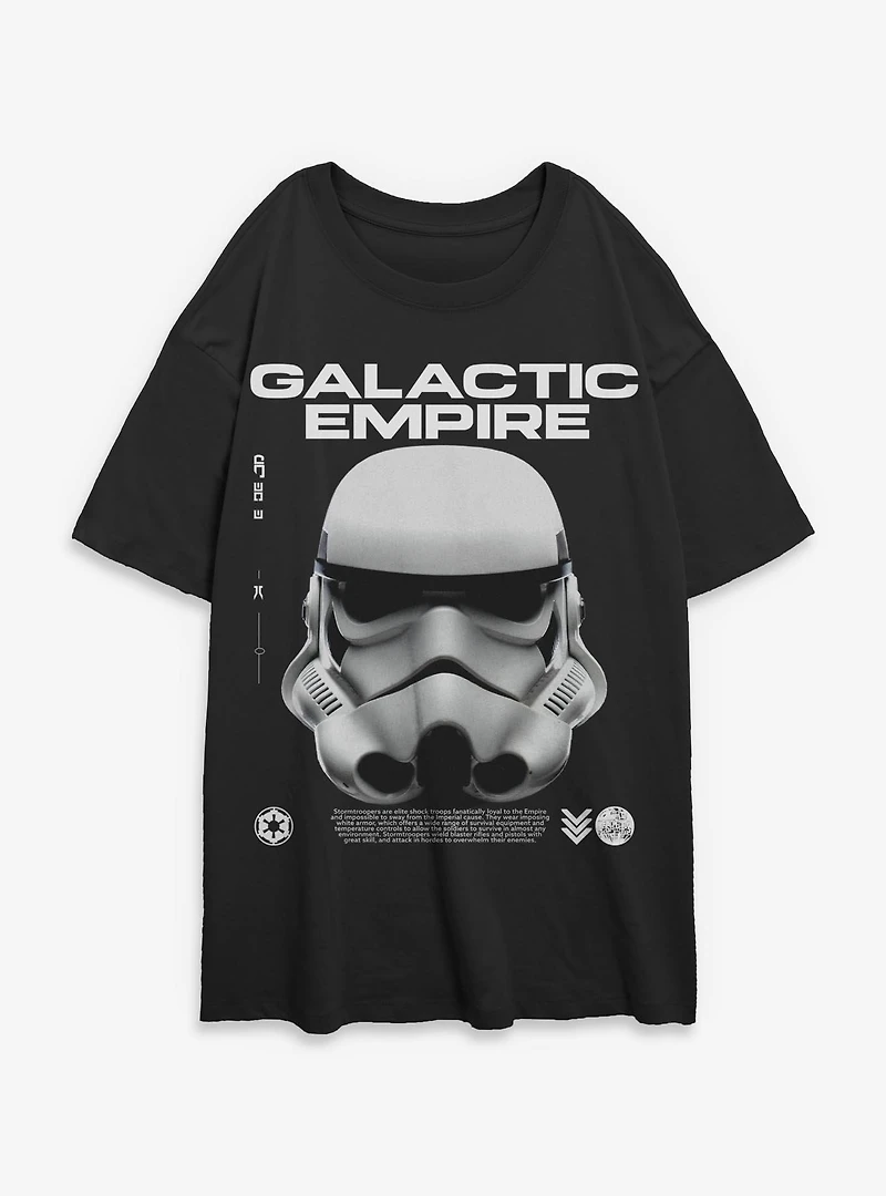 Star Wars Stormtrooper Helmet Ringer T-Shirt