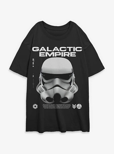 Star Wars Stormtrooper Helmet Ringer T-Shirt