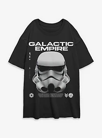 Star Wars Stormtrooper Helmet Ringer T-Shirt