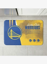 NBA Golden State Warriors Painterly Floor Mat