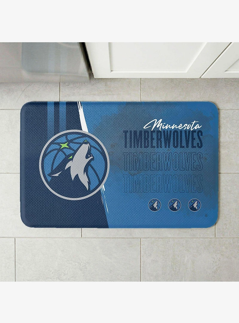 NBA Minnesota Timberwolves Painterly Floor Mat