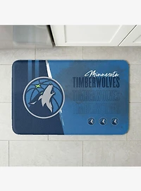 NBA Minnesota Timberwolves Painterly Floor Mat