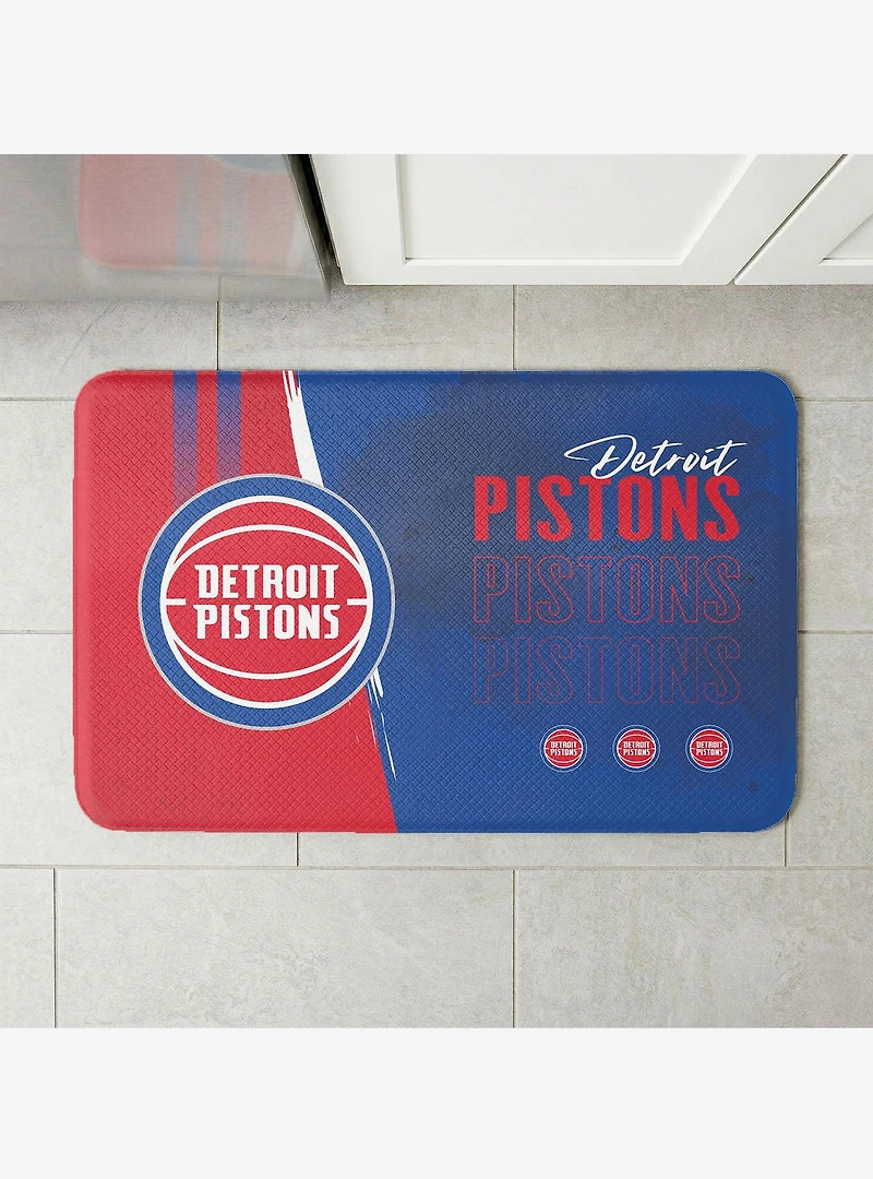 NBA Detroit Pistons Painterly Floor Mat