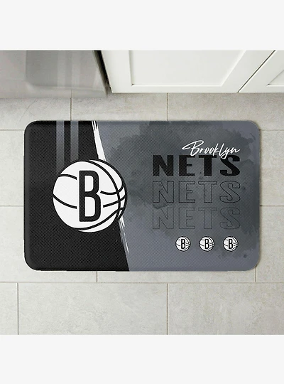 NBA Brooklyn Nets Painterly Floor Mat