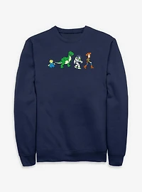 Disney Pixar Toy Story Toys Crossing Road Sweatshirt