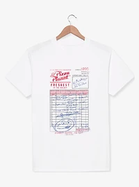 Disney Pixar Toy Story Pizza Planet Eternally Grateful For Receipt T-Shirt
